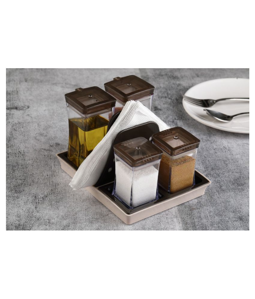 Analog kitchenware Salt & Pepper Set Polycarbonate Pickle Container Set