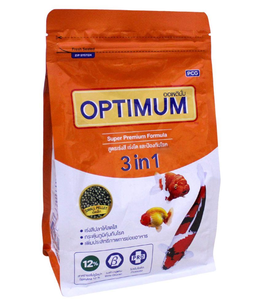 OPTIMUM FISH FOOD 3 IN 1 SPIRULINA 12 800 GM (8850477017832) Buy