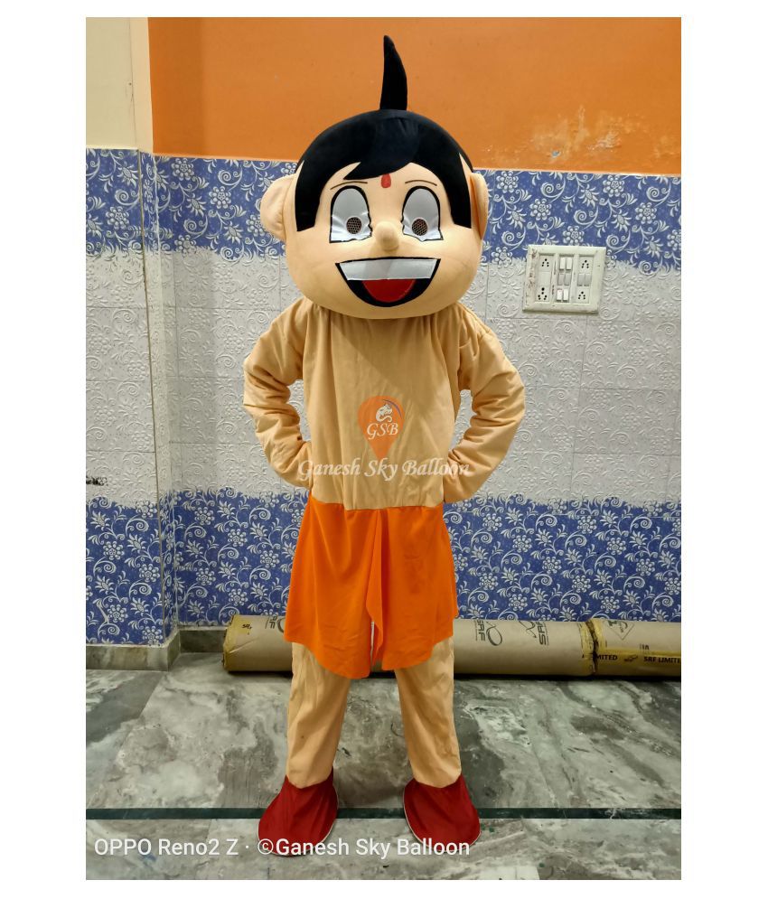 Chota Bheem Inflatable cartoon character Dress - Buy Chota Bheem Inflatable cartoon  character Dress Online at Low Price - Snapdeal