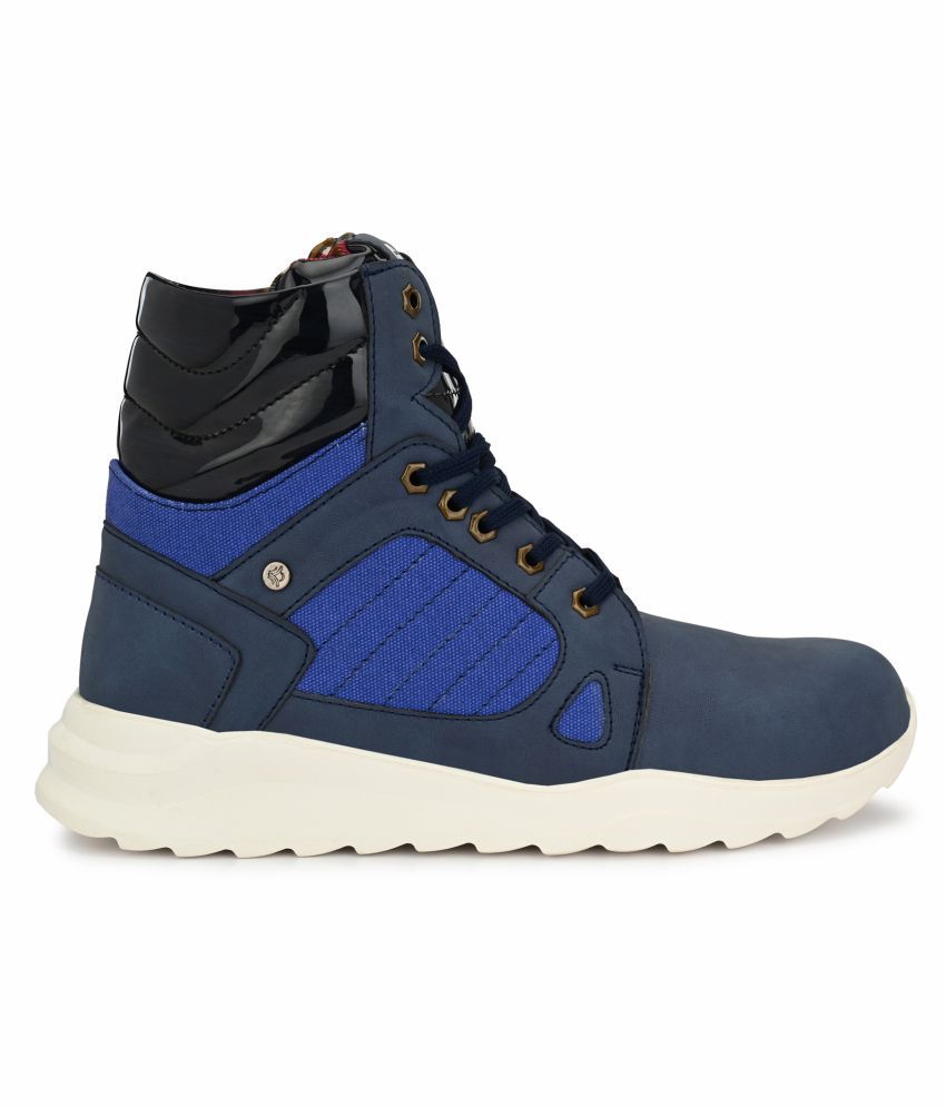 Eego Italy Blue Casual Boot - Buy Eego Italy Blue Casual Boot Online at ...