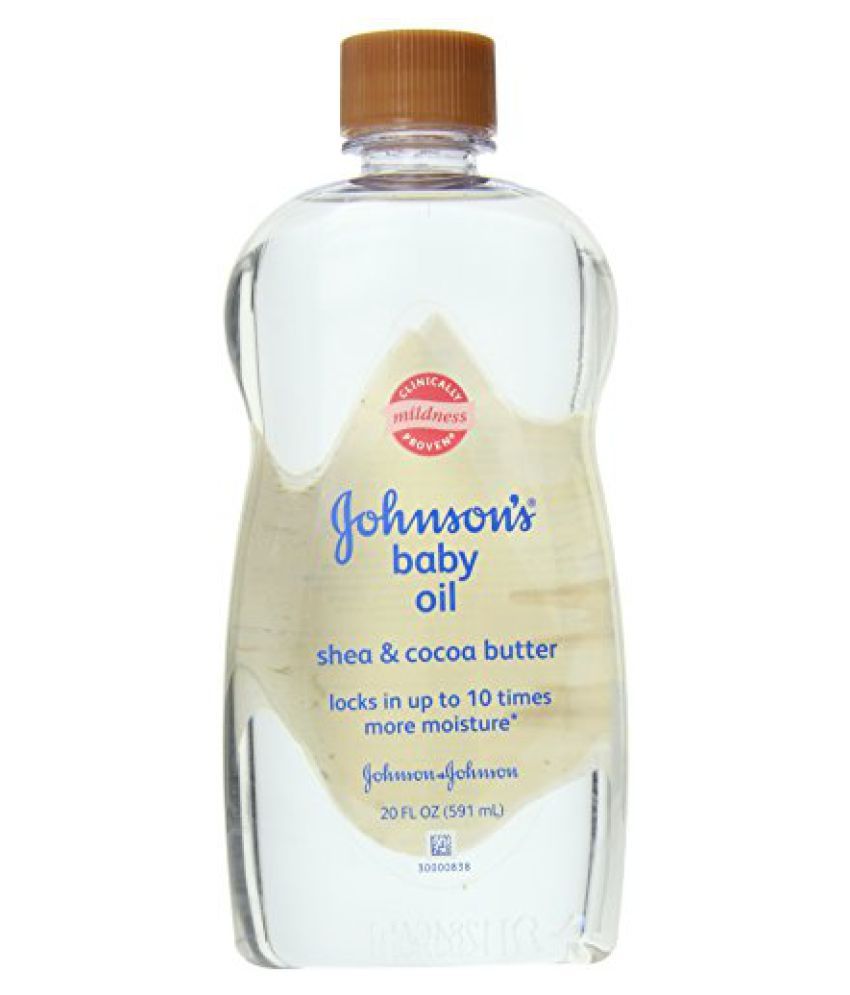 johnson baby oil shea butter