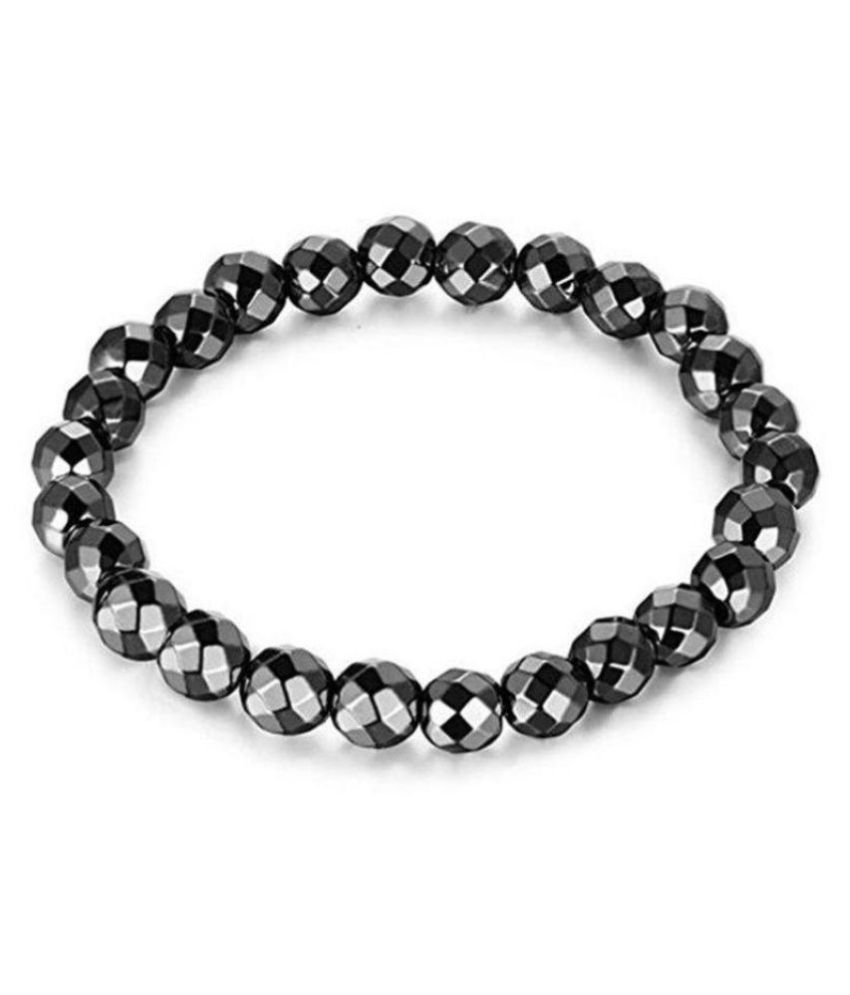     			Star Gems- Black Bracelet (Pack of 1)