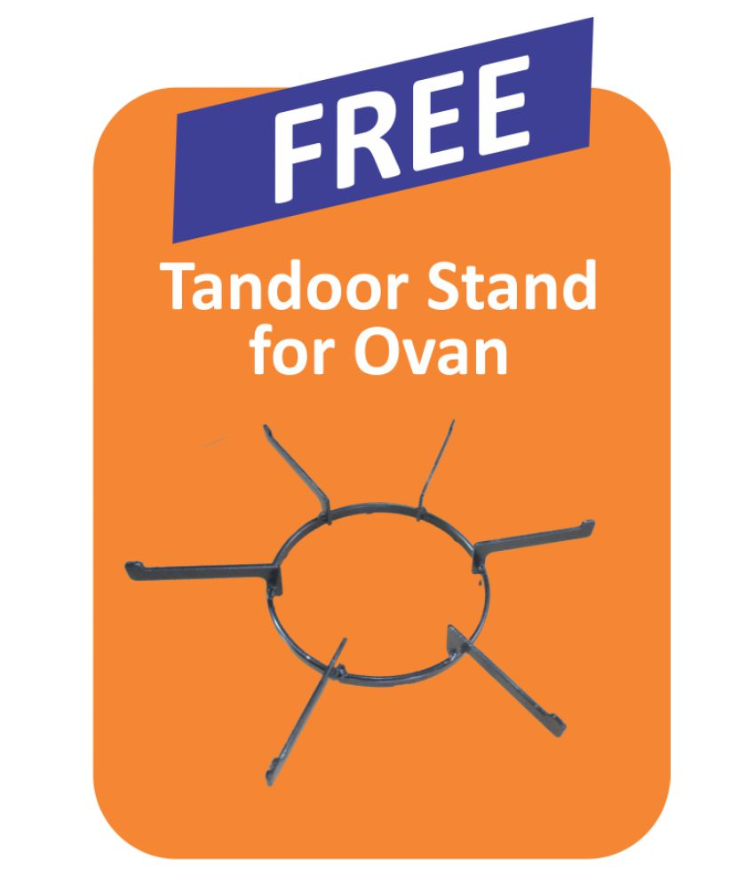 gas tandoor stand for glass cooktop