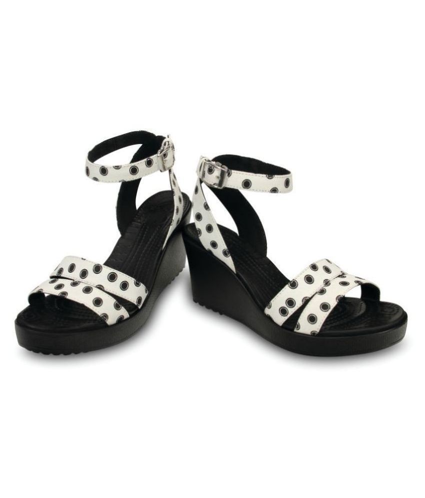 Crocs Black Wedges Heels Price in India- Buy Crocs Black Wedges Heels Online at Snapdeal