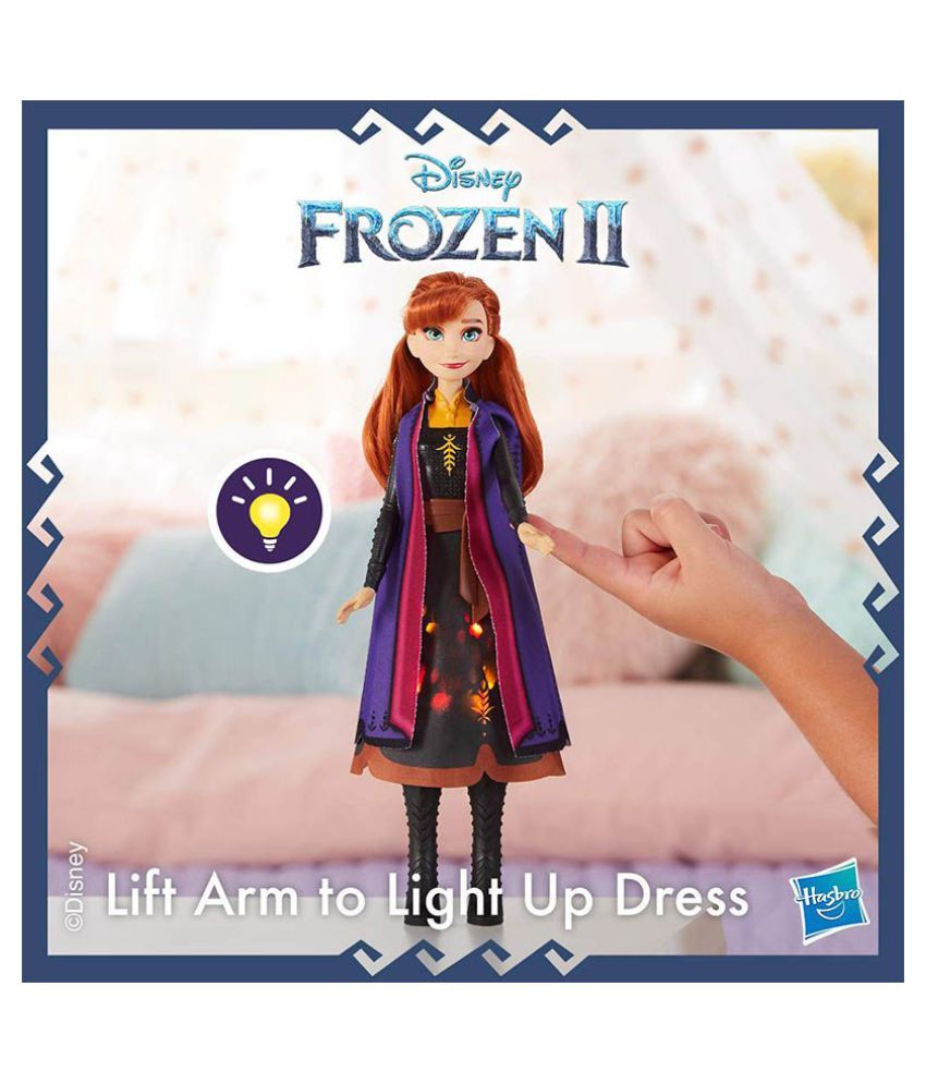 disney's frozen 2 anna autumn swirling adventure fashion doll