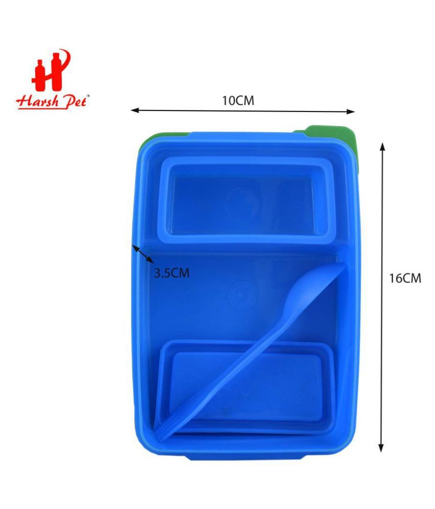 blue lunch box