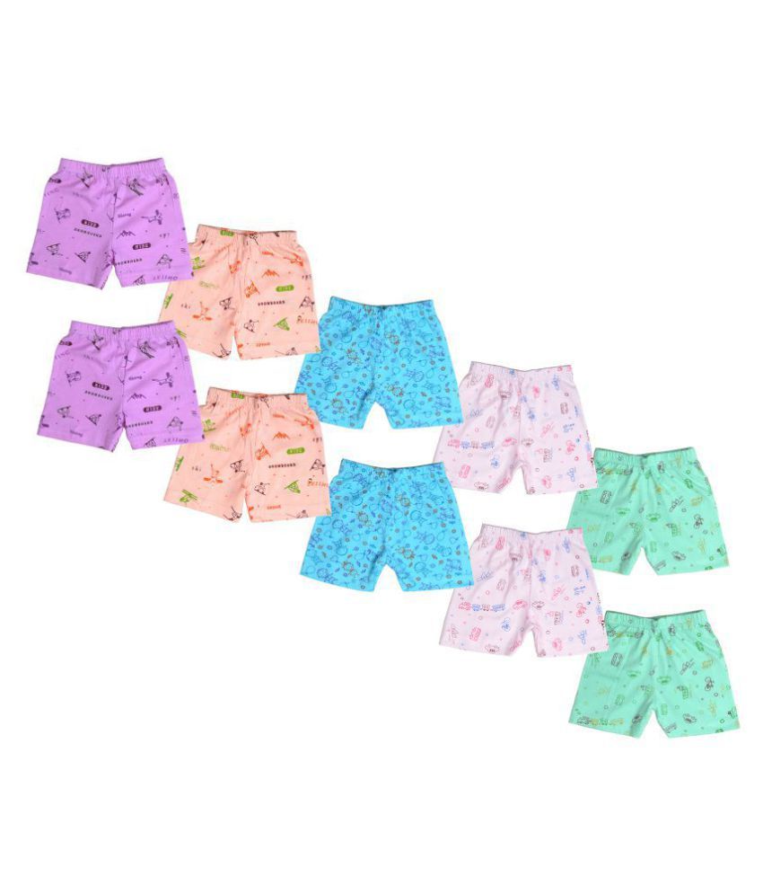     			Sathiyas Pack of 10 Baby Girl,Baby Boy 100% Cotton ( Multi )