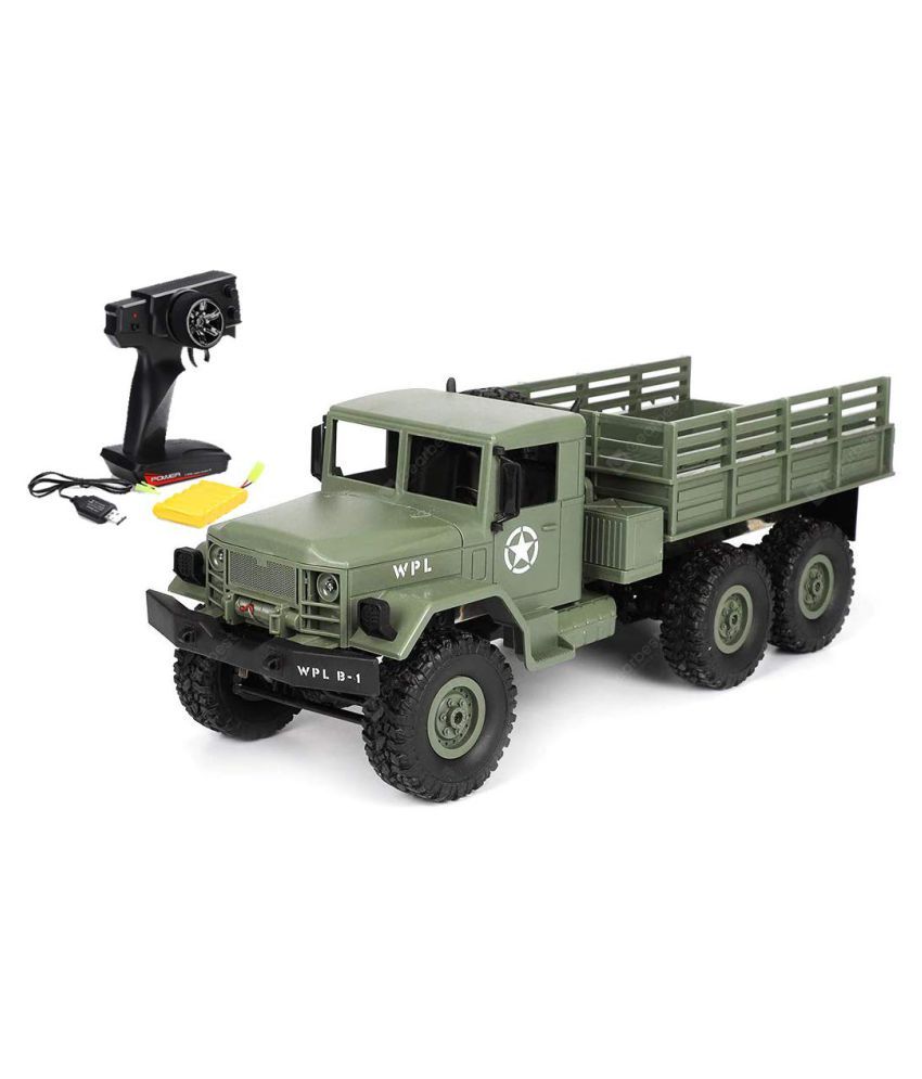 remote control military truck