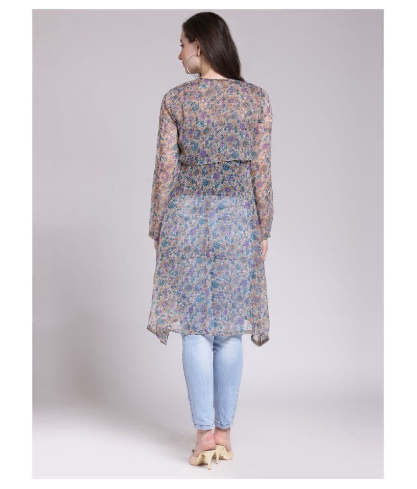 Buy sheero Chiffon Shrugs Multi Color Online at Best Prices in India