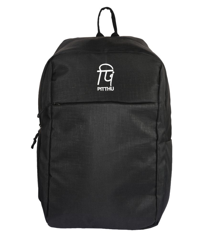 Pitthu Black Backpack - Buy Pitthu Black Backpack Online at Low Price ...