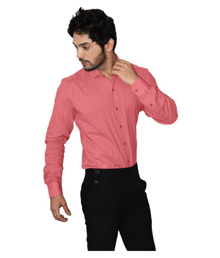 dark pink formal shirt