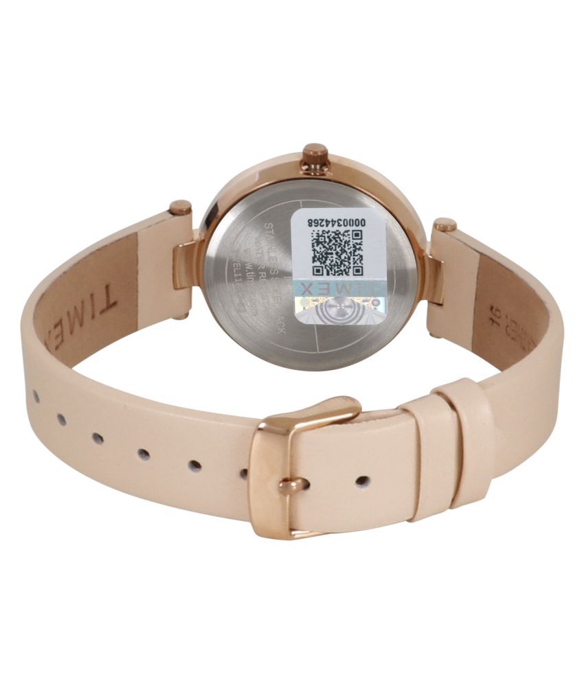Timex Analog Rose Gold Dial Women's WatchTWEL11817 Buy Timex Analog