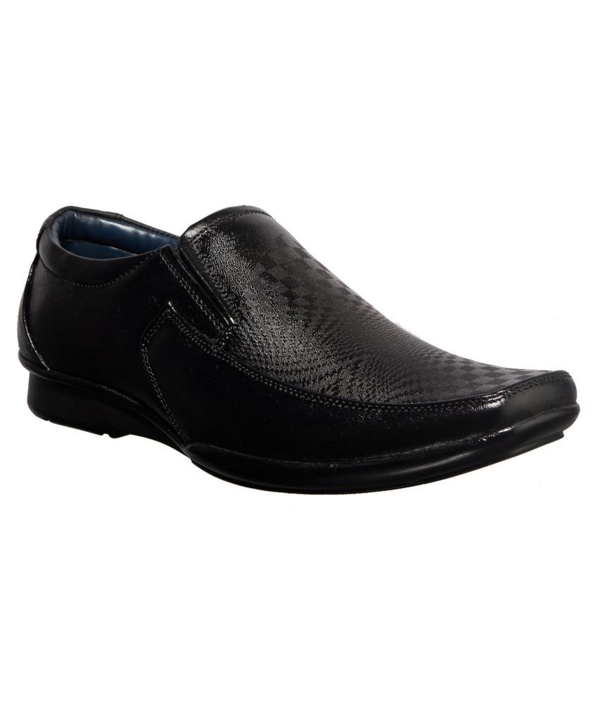 khadims formal black shoes