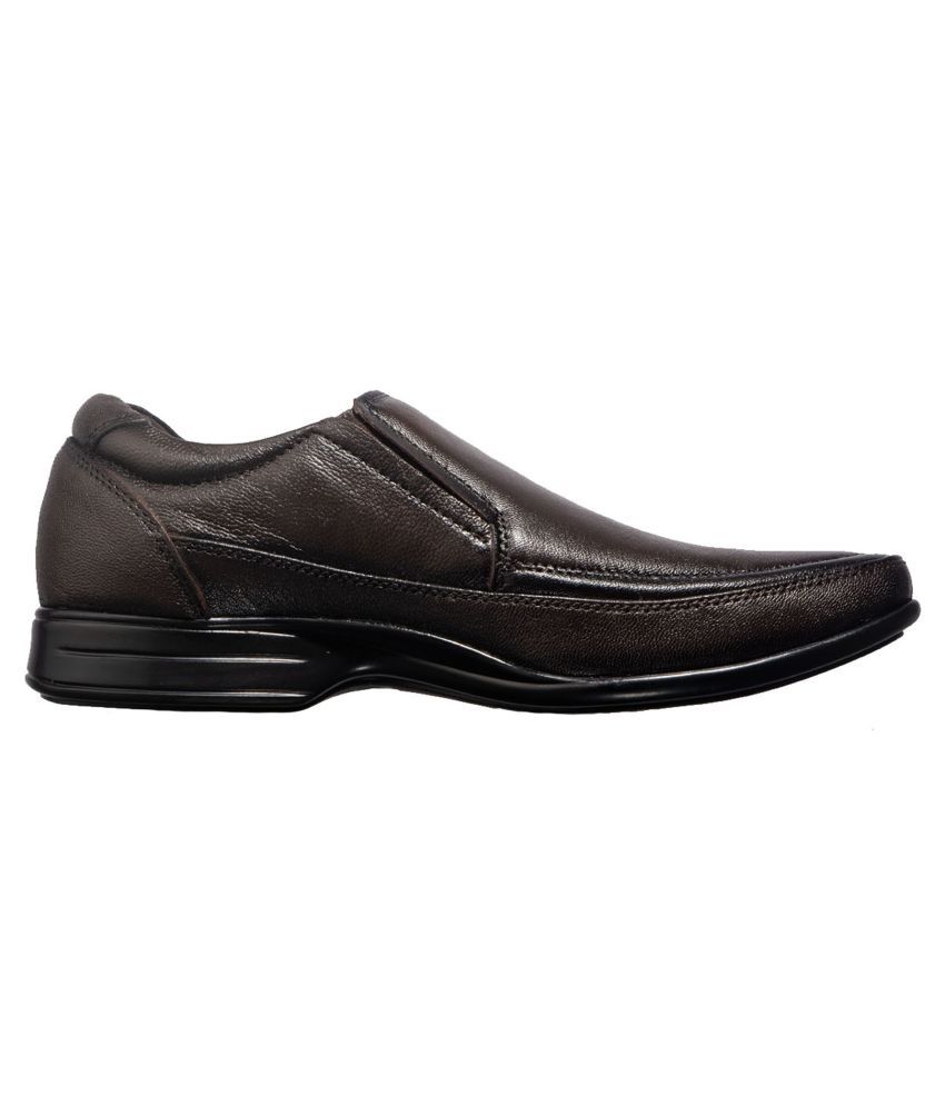 khadim brown formal shoes