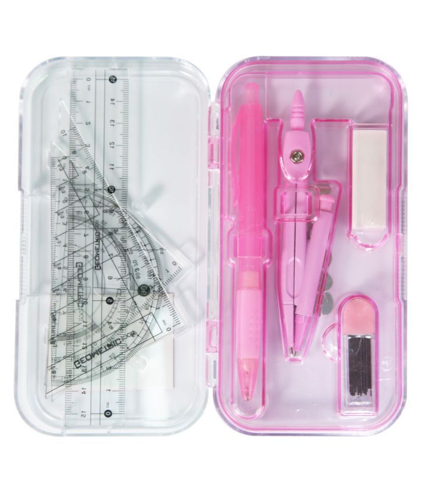 Smily Kiddos Smily Compass set (Pink) kids stationery School