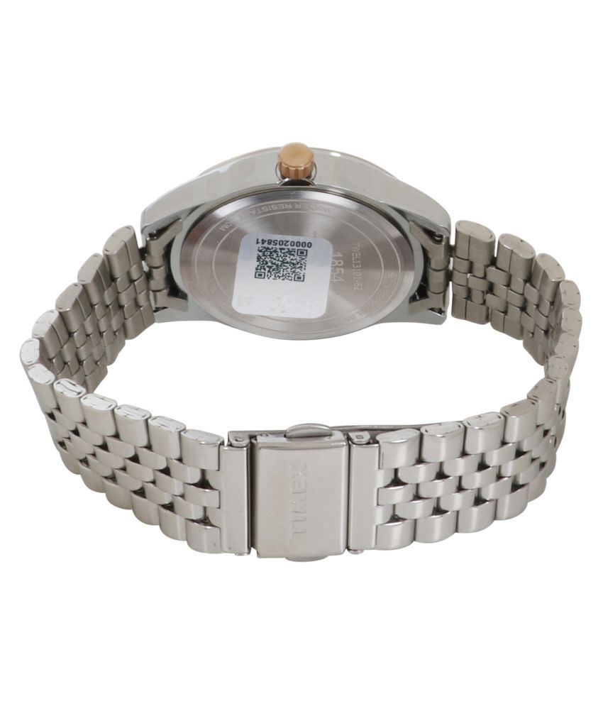 Timex Analog Silver Dial Women's Watch-TWEL13101 - Buy Timex Analog ...