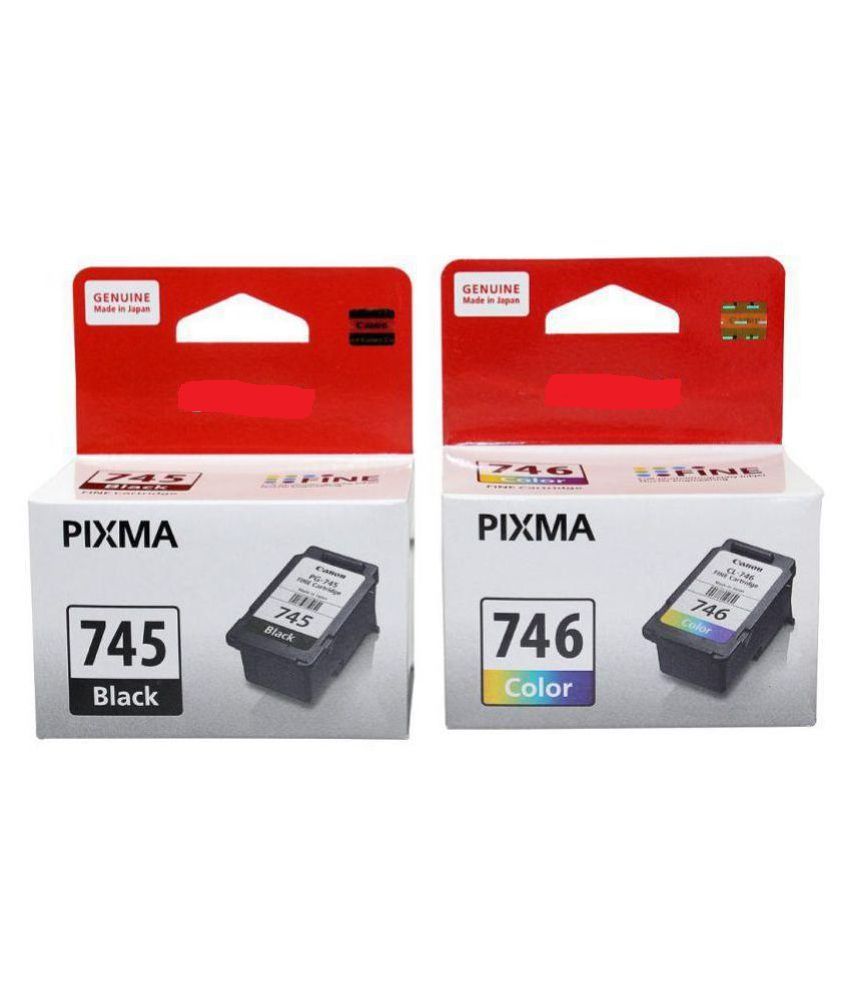 verena ORIGINAL PG 745 amp;746 Multicolor Single Cartridge for Canon Pixma PG 745 And Canon Pixma PG 746