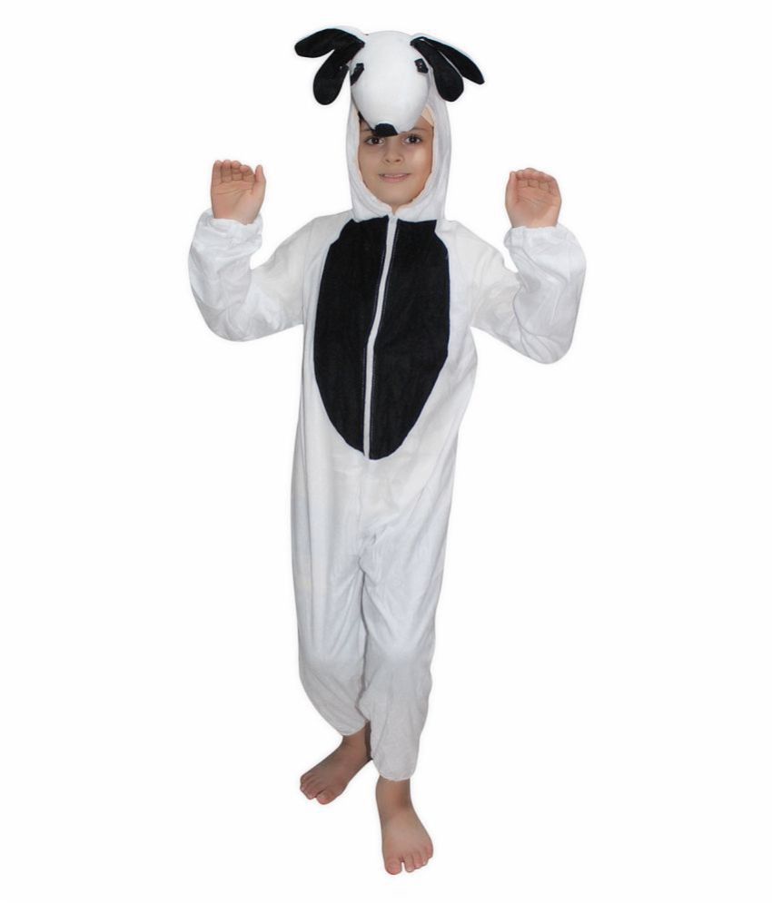     			Kaku Fancy Dresses Sheep Farm Animal Costume For Kids School Annual function/Theme Party/Competition/Stage Shows Dress