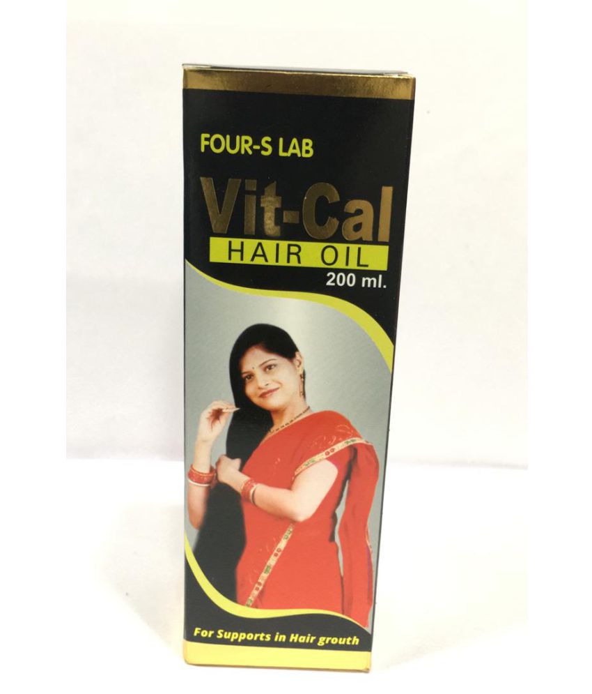 FOUR- S Lab VIT- CAL Hair Oil 200 mL Pack of 2: Buy FOUR- S Lab VIT- CAL  Hair Oil 200 mL Pack of 2 at Best Prices in India - Snapdeal
