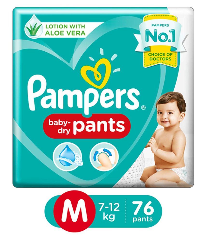 pampers diapers medium 76