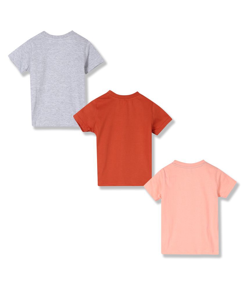 Boys Short Sleeve T-Shirt - Pack Of 3 - Buy Boys Short Sleeve T-Shirt ...