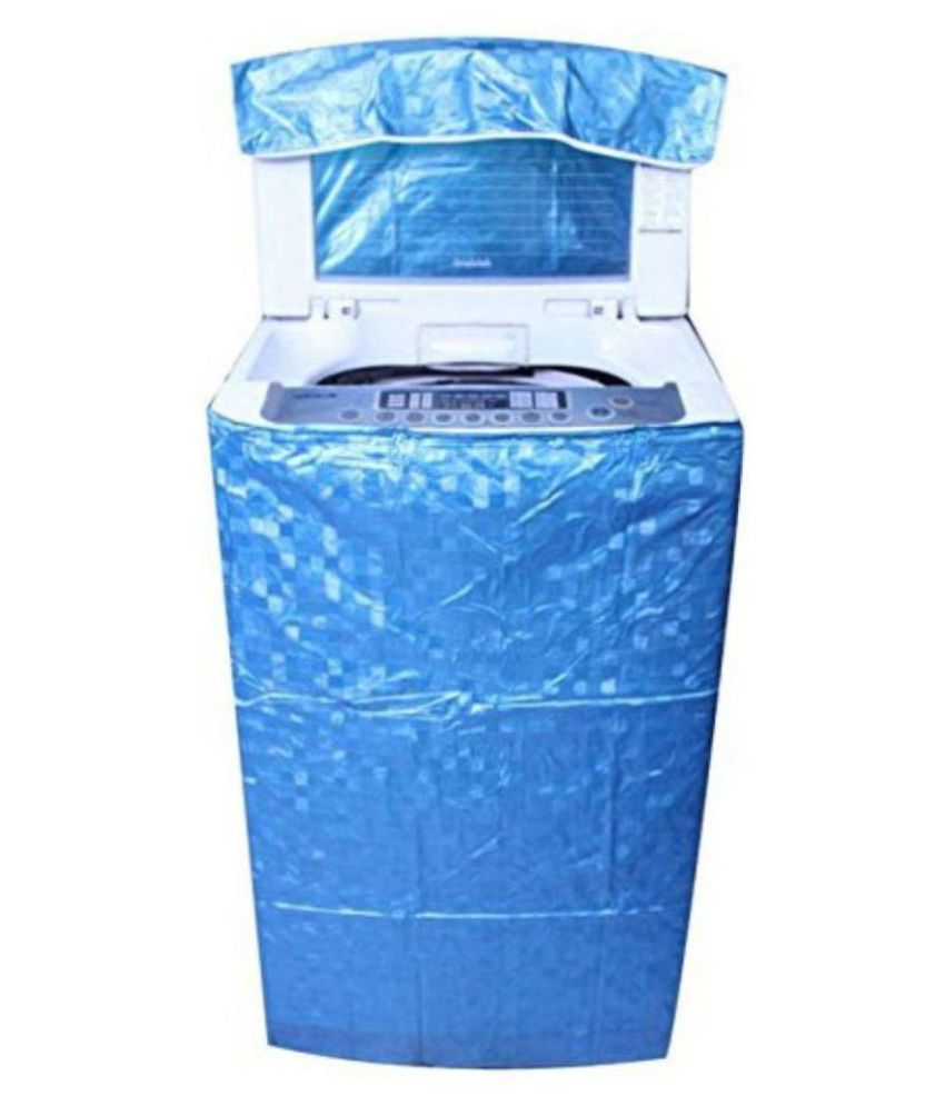 Khushi Creation Single PVC Blue Washing Machine Cover for Universal 7 ...