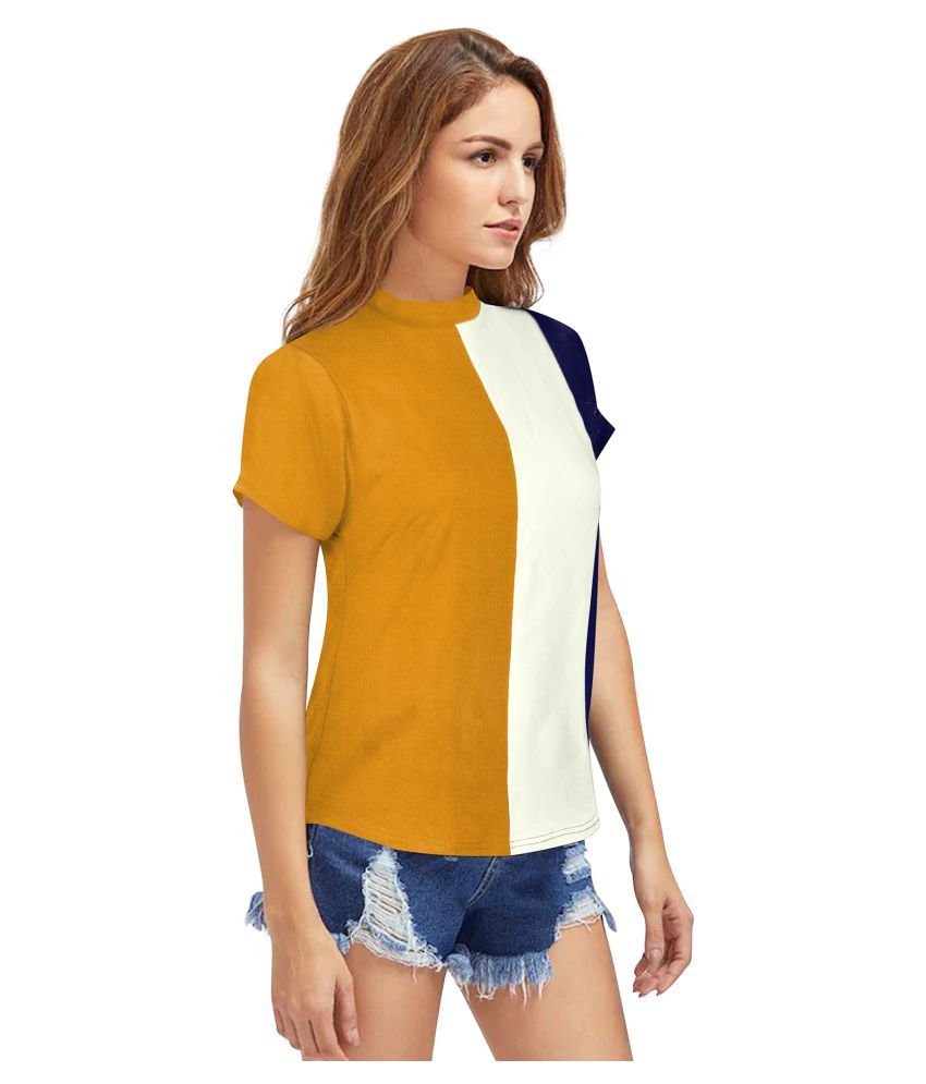 Buy Kusum International Yellow Blend Shirt Online at Best Prices in ...