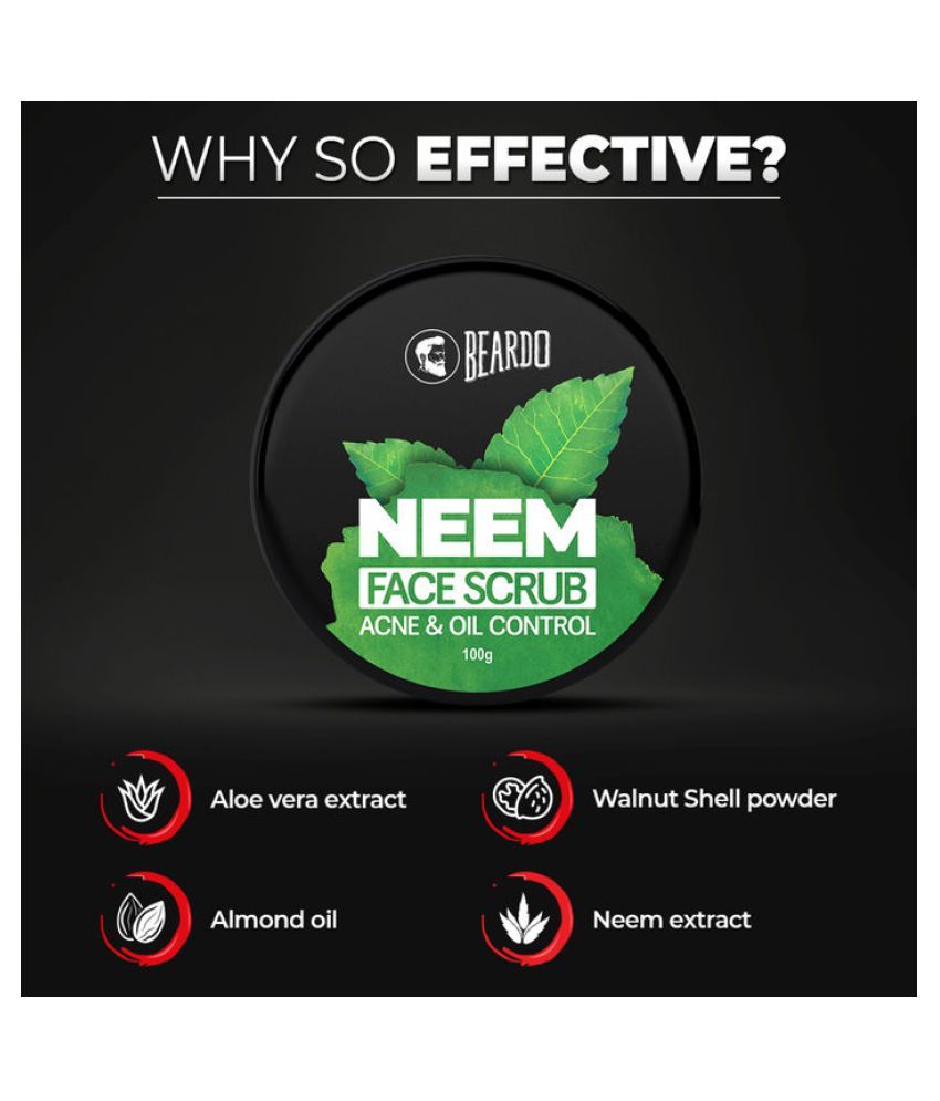 beardo face wash neem