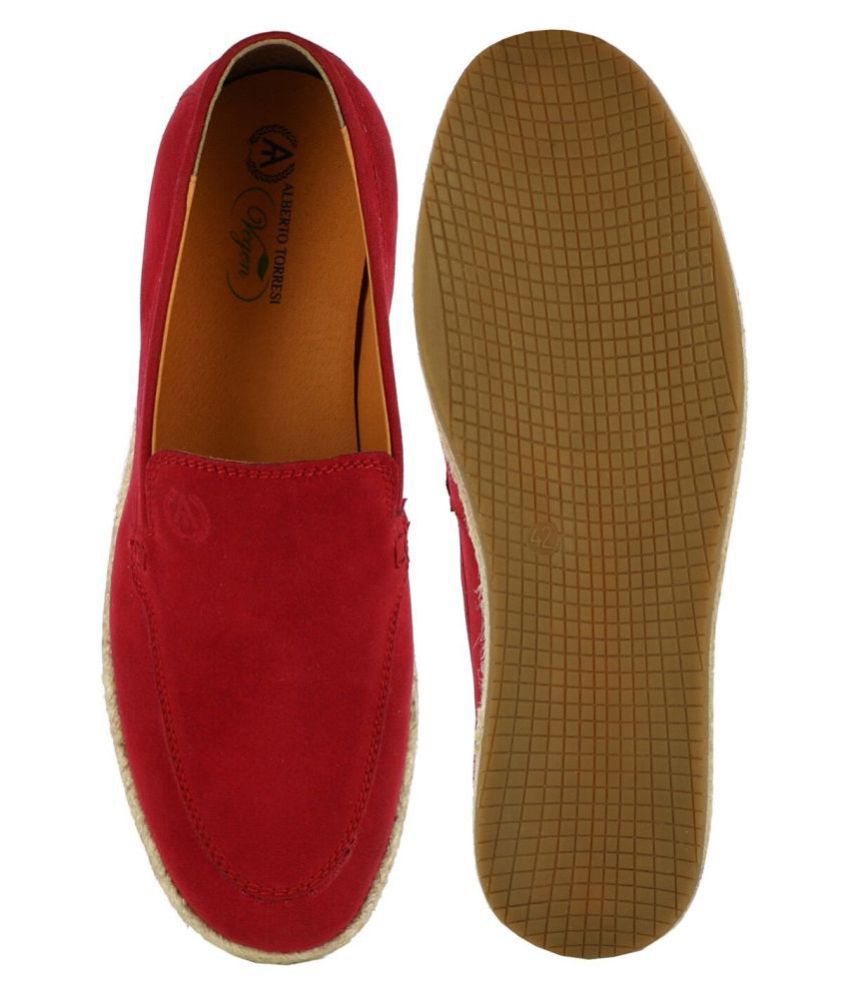 Alberto Torresi Lifestyle Red Casual Shoes - Buy Alberto Torresi ...