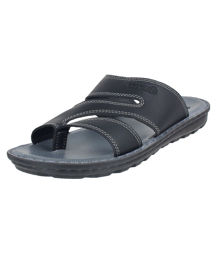 Aerowalk Black Flip Flops Price in India- Buy Aerowalk Black Flip Flops ...