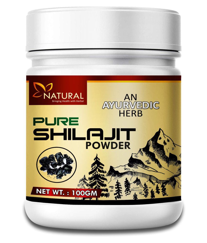     			Pure shilajit herbal powder for Provides Energy and Revitalization (100gm) 100% Ayurvedic