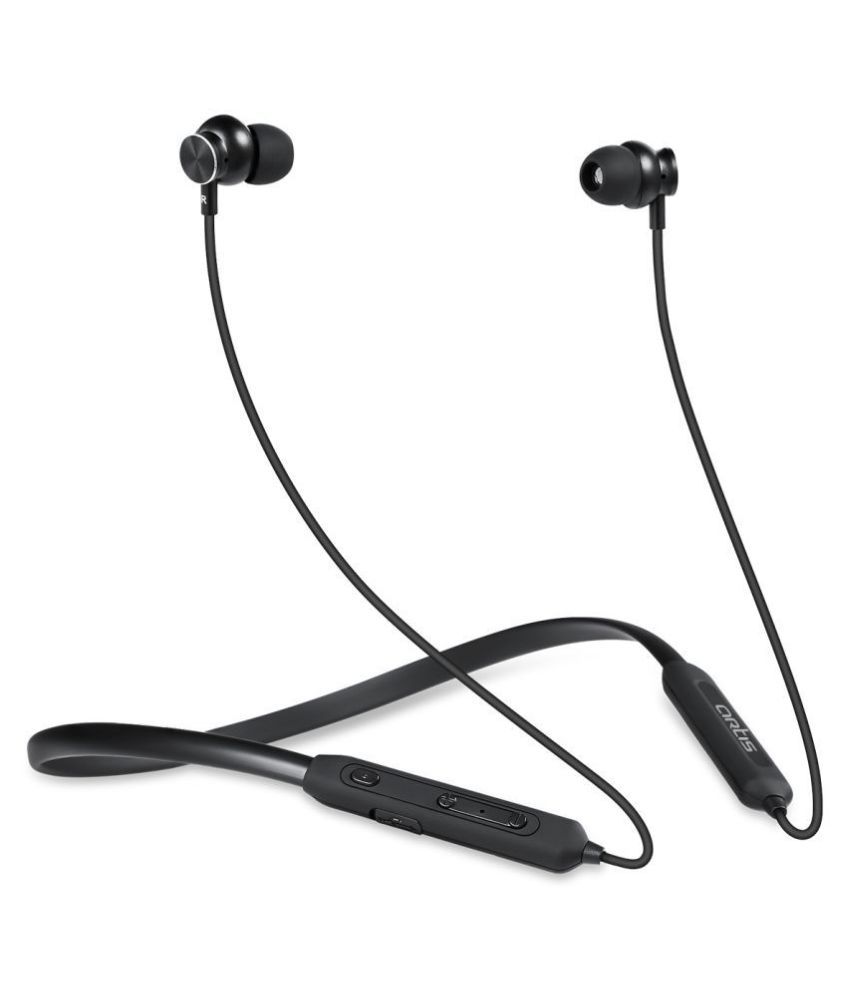 Sleek sports bluetooth Neckband Wireless With Mic Headphones/Earphones