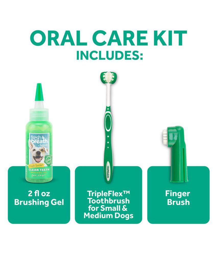 Tropiclean Fresh Breath Oral Care Kit for Puppies, 59 ml Buy