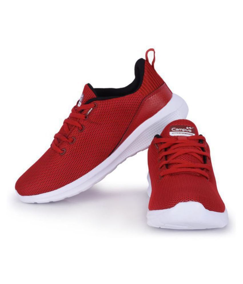 Buy Campus CRUNCH Red Men's Sports Running Shoes Online at Best Price in  India - Snapdeal