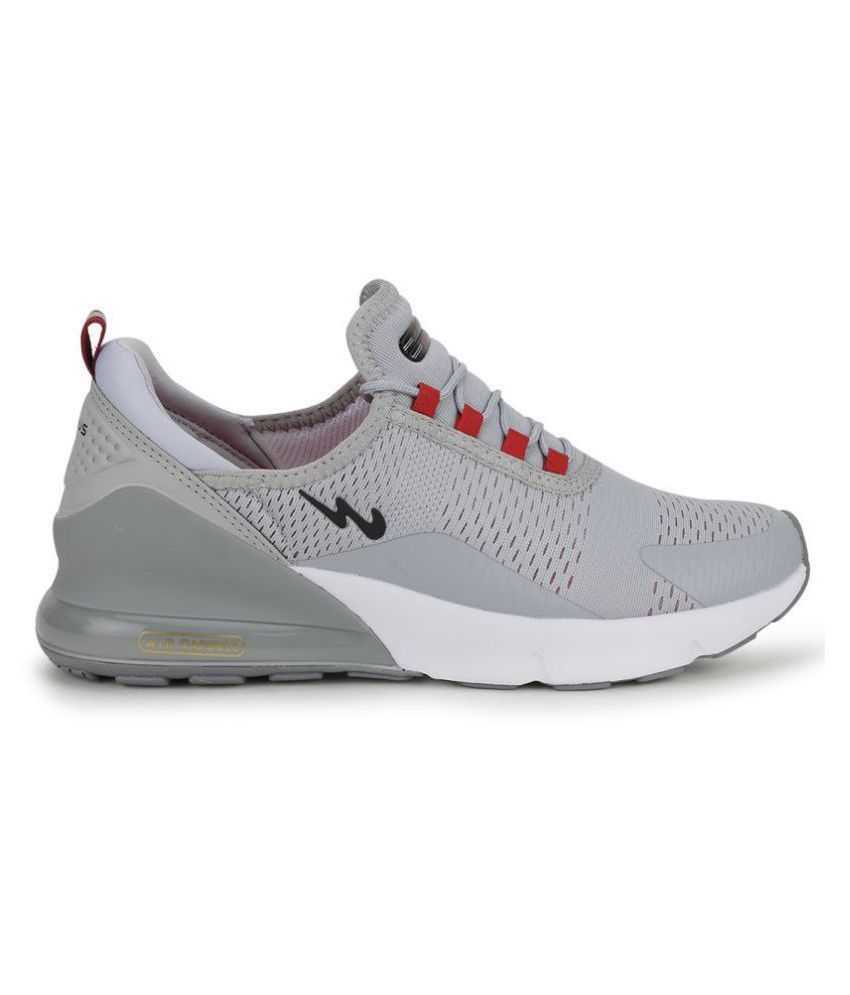 Campus DRAGON-PRO Gray Running Shoes 