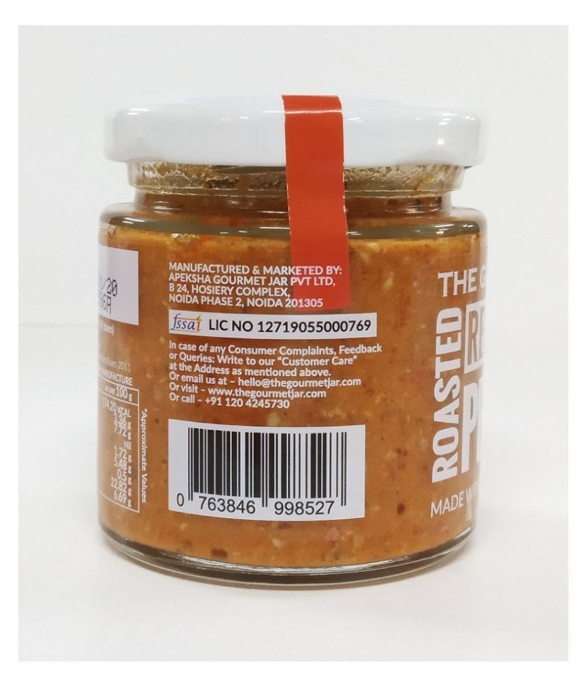 The Gourmet Jar Roastd Red Peppr Pesto Sauce 190 g: Buy The Gourmet Jar ...