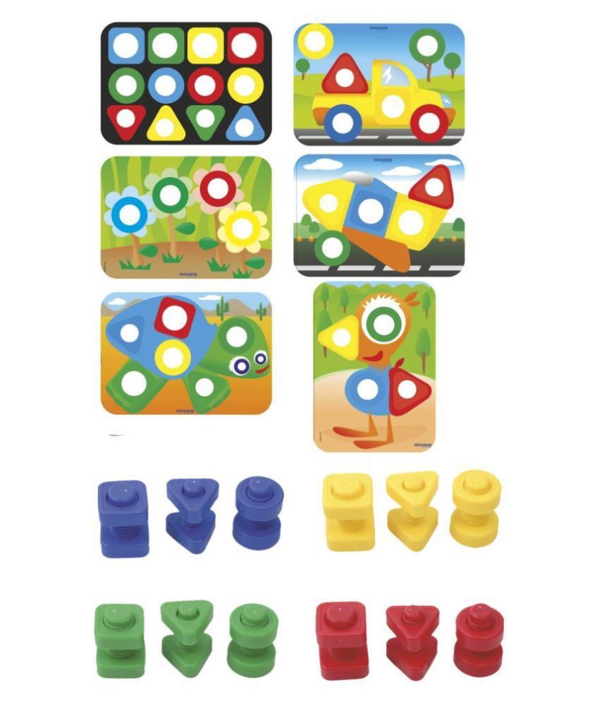 Miniland Activity Nuts And Bolts Learning Toys for Kids Buy Miniland