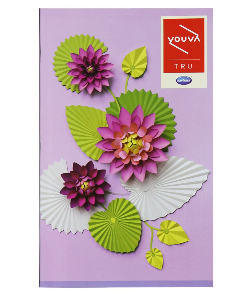     			Navneet Youva Soft Bound Long Book (Feminine Series) 17x27 cm Single Line 172 Pages - Pack of 4