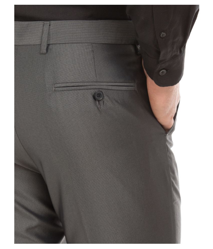 grey tapered pants