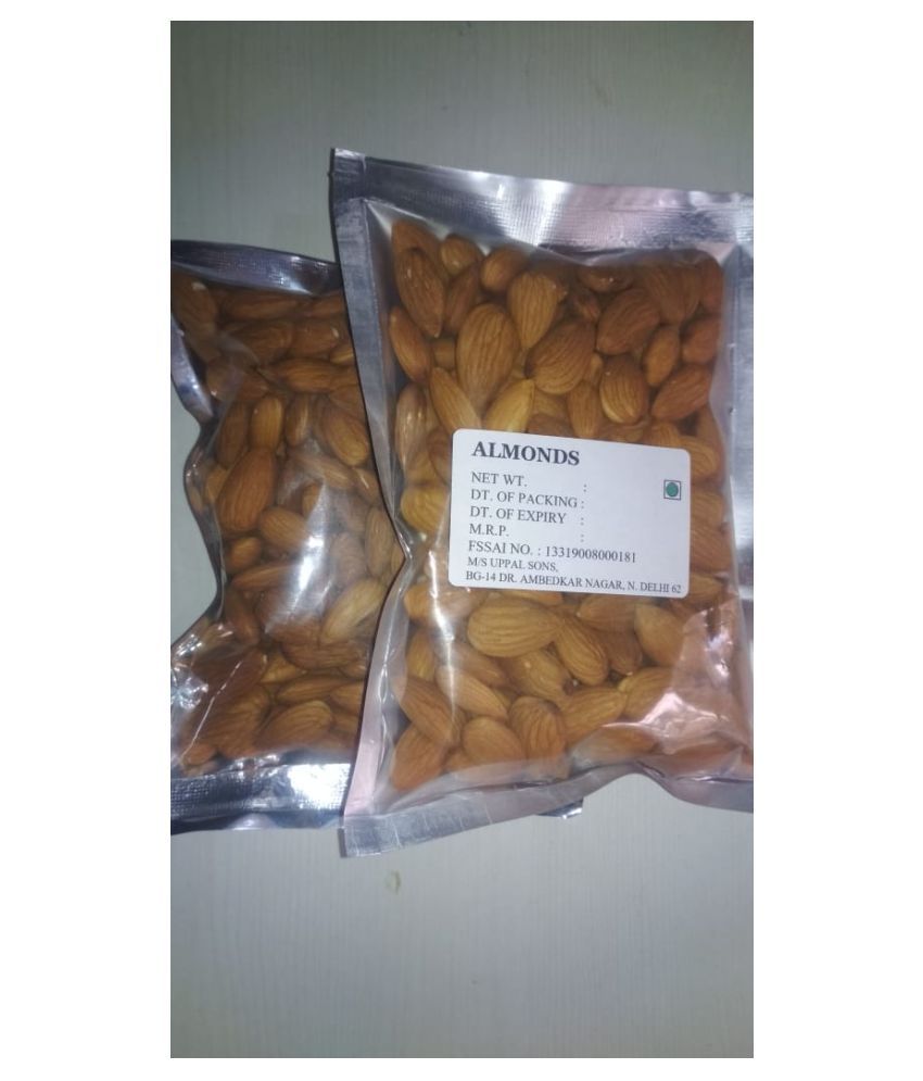     			Uppal Almond (Badam) 500 g Pack of 2
