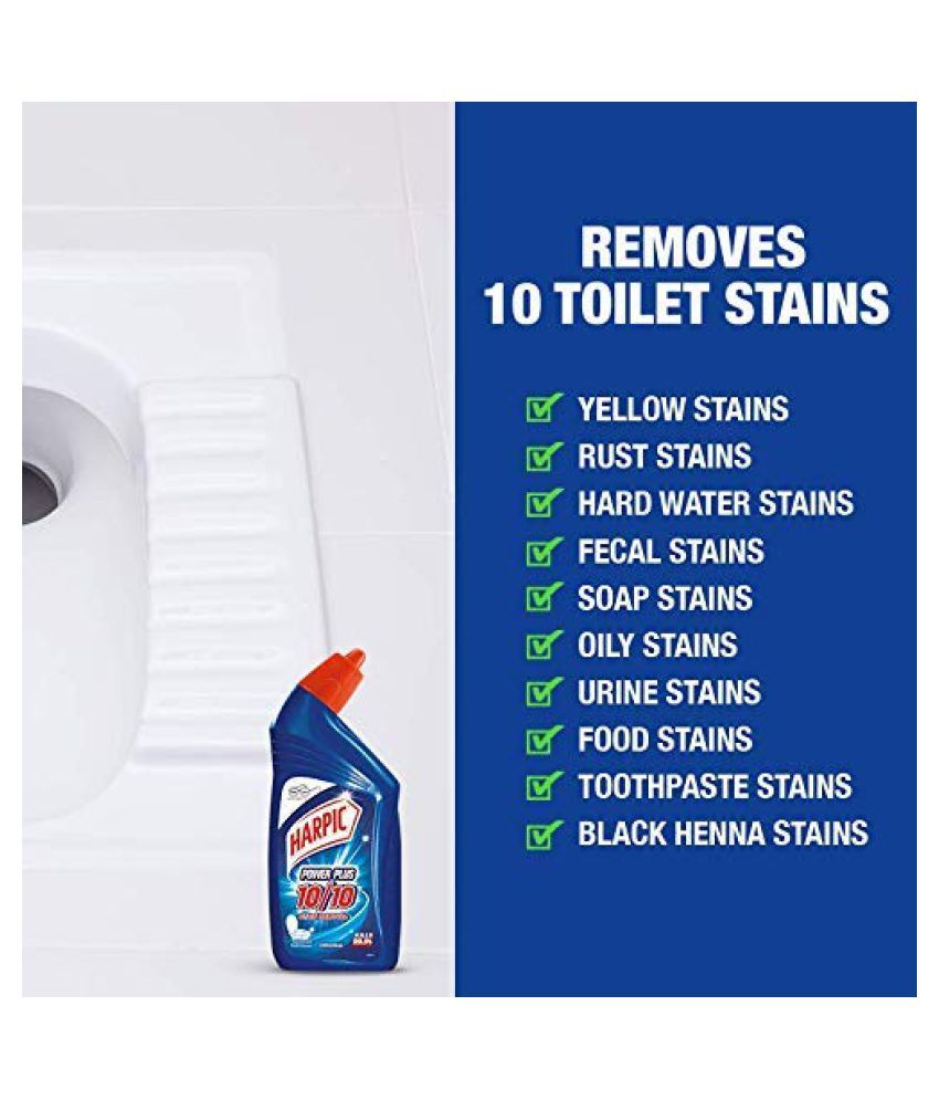 Harpic Toilet Cleaner Ready to Use Liquid Orange 1 Pack of 4 Buy