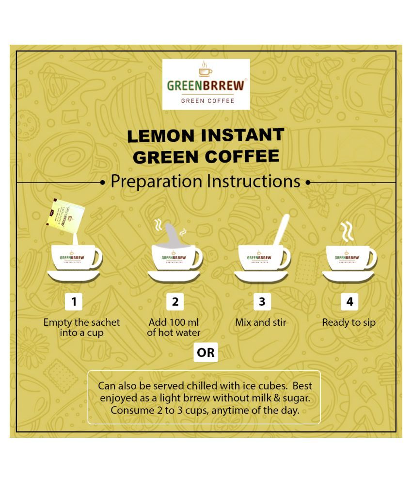 instant coffee lemon weight loss