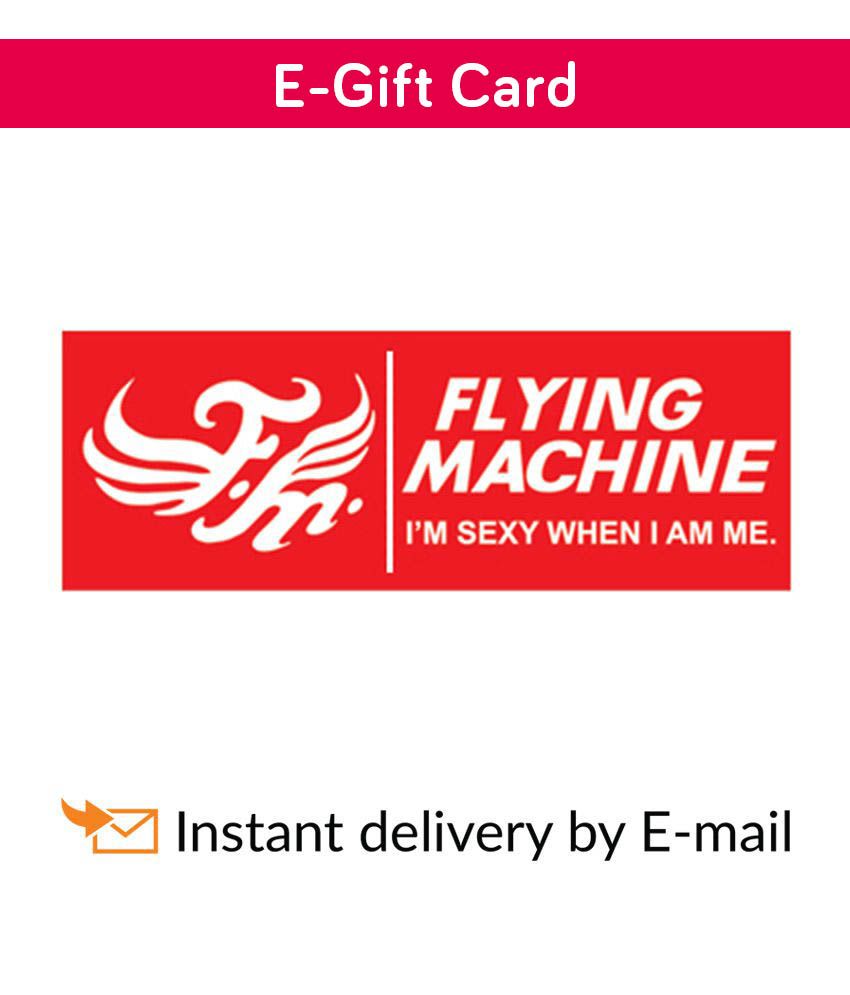 Arvind Brands - Flying Machine E-Gift Card - Buy Online on ...