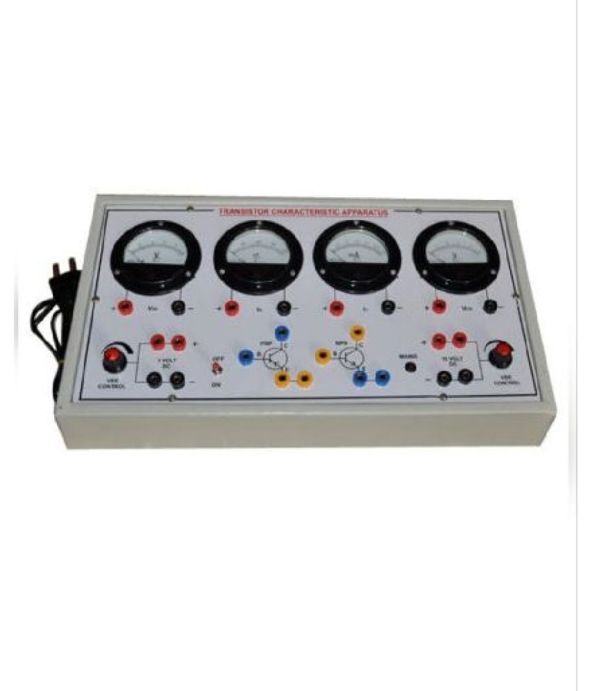 Labworld transistor characteristics apparatus four meters with