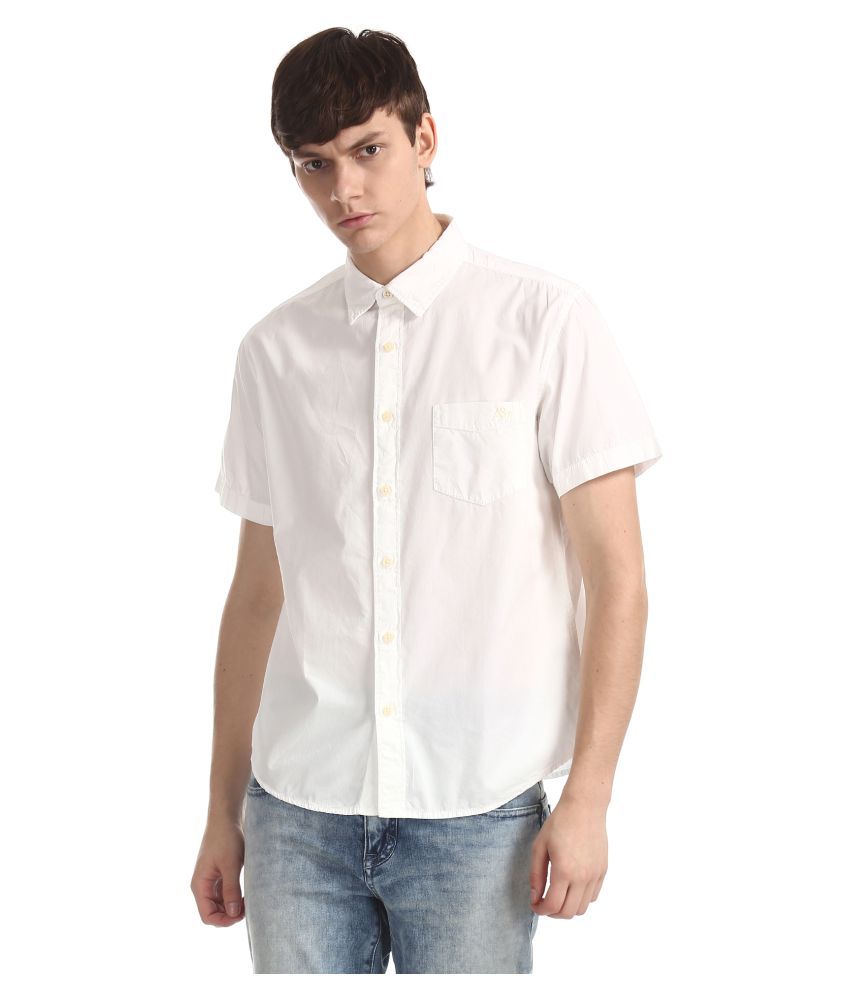 Aeropostale 100 Percent Cotton White 