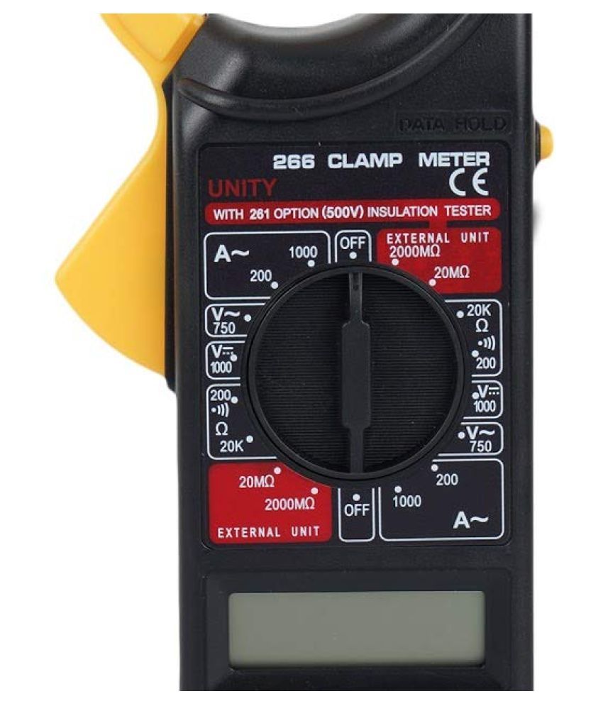Buy Gilhot DT-266 Ac Digital Clamp Multimeter Auto Ranging Amp Current ...