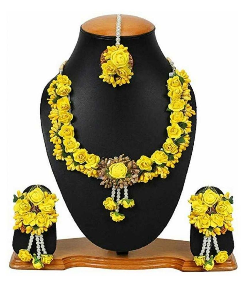haldi jewellery set under 200