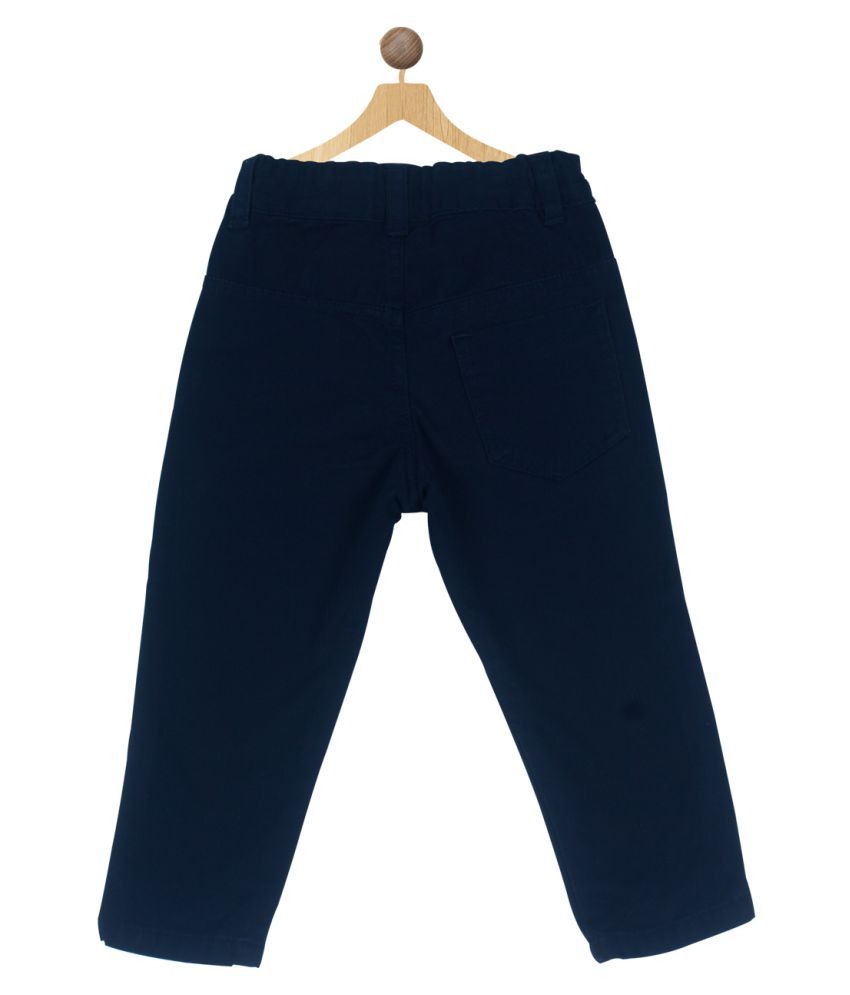 navy blue kids joggers