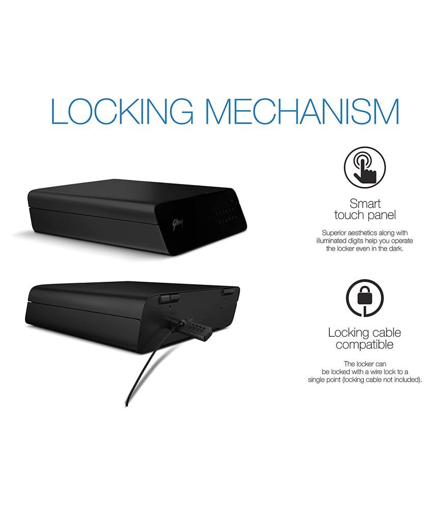 Buy Godrej Goldilocks Digital Personal Locker Smokey Grey Safe Locker