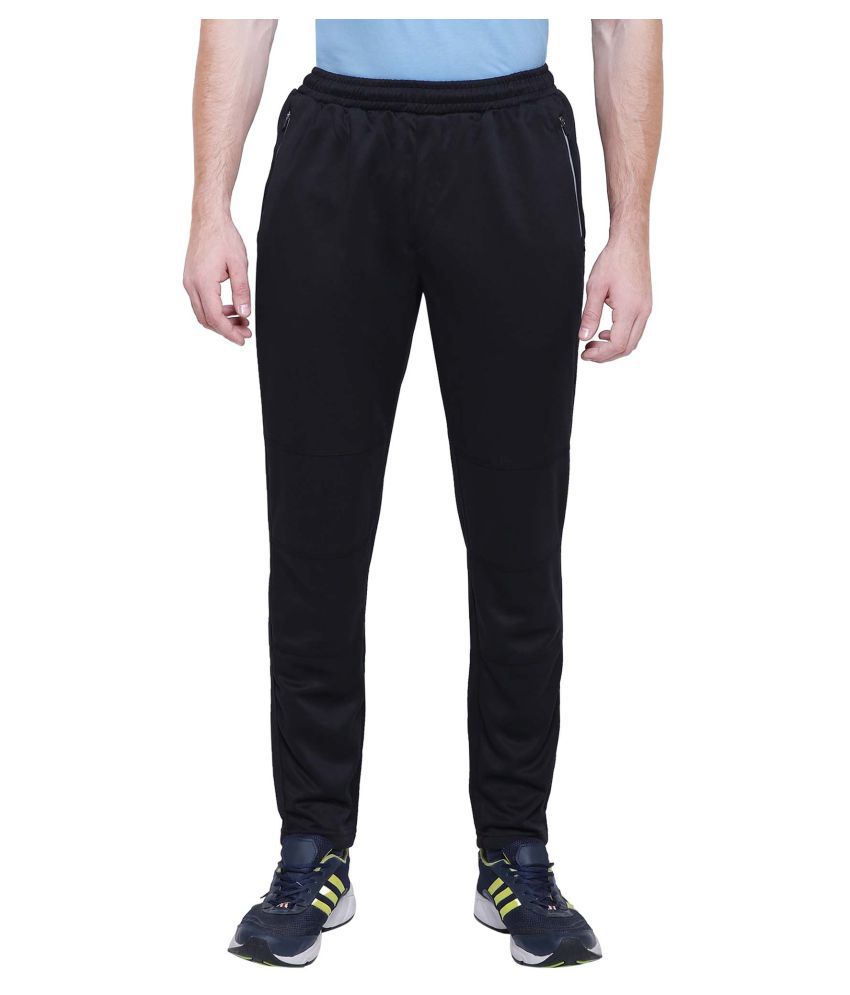     			Proteens Black Cotton Trackpants